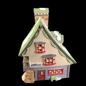 Department 56 Elf Elves Bunkhouse North Pole Series Village Dept 56 Vtg NO LIGHT